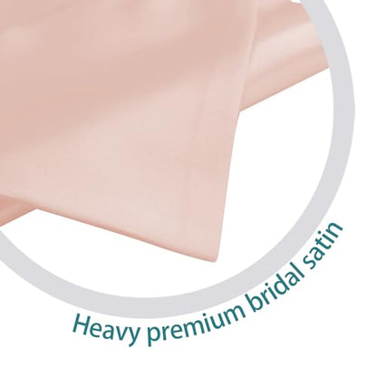 Premium Choir V Stole - Solid Color - Satin - Unisex - color: Pink