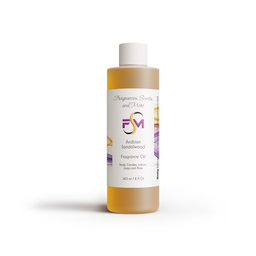 Arabian Sandalwood Fragrance Oil - 8 Fl Oz Plastic Bottle (240ml) - size: 8 Fl Oz (Pack of 1)