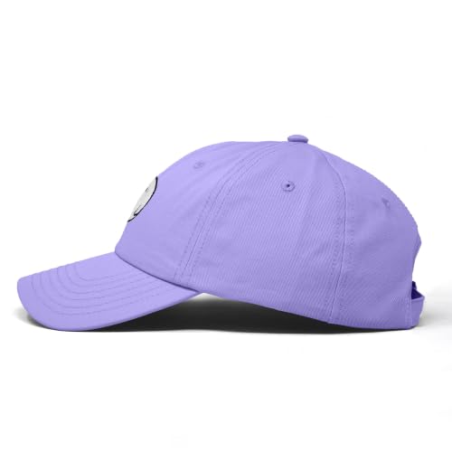 DALIX Ghost Embroidered Mens Womens Cotton Dad Hat Baseball Cap Adjustable - color: Lavender