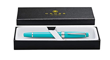 Cross Bailey Light Rollerball Pen, Polished Teal, Medium Point, Black Ink - color: Polished Teal