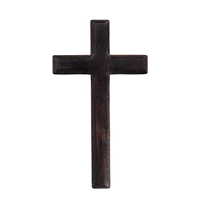 Ewer 11 Inch Wall Mounted Jesus Cross Rustic Wooden Cross Wall Decor Solid Wood Black Holy Jesus Cross Home Weddings Party Meditation Gift Decoration