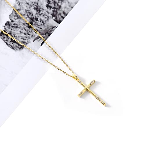 Cross Pendant Necklace for Women Jewelry Gold Cross Necklaces for Women Cross Necklace Minimalist Trendy Jewelry Valentines Day - style: CN1