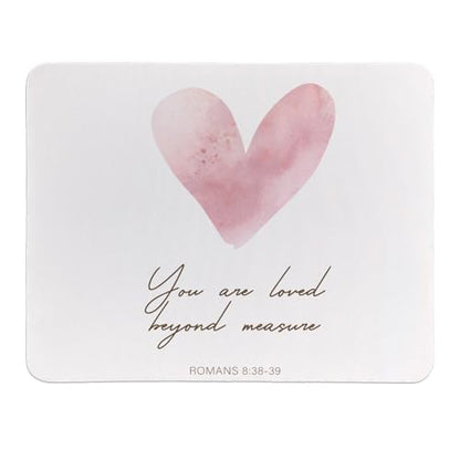 Rusenbao Christian Bible Verse Mouse Pad Gifts for Women Teen Girl 9.5x7.9
