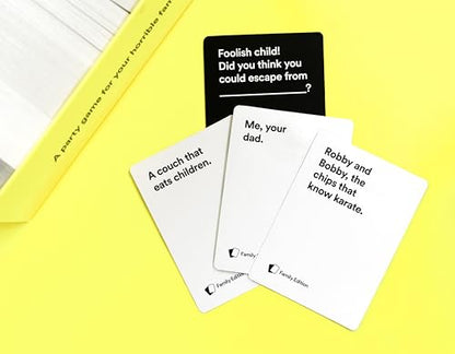 Cards Against Humanity Family Edition • Card Game for Your Horrible Family