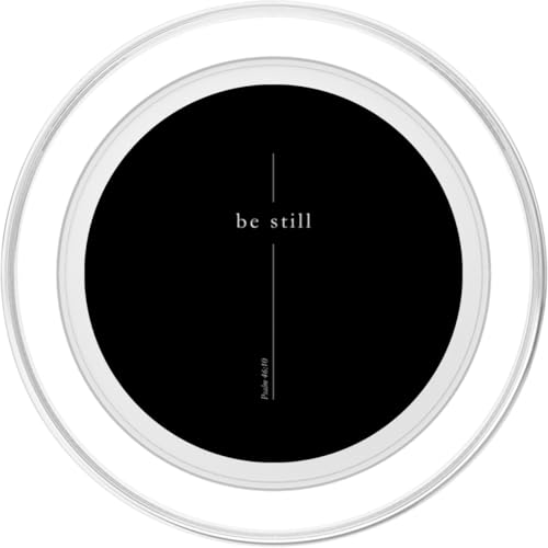 Faith Christian Cross Be Still Verse Psalm 46:10 for Men PopSockets PopGrip for MagSafe - style: Magnetic PopGrip