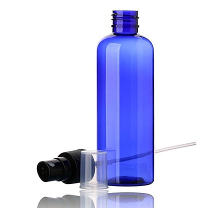SINIDE Plastic Spray Bottles 100 ml/3.4 oz Fine Mist Mini Travel Bottle Set, Portable Refillable Makeup Sprayer Containers for Perfume, Liquids, Aromatherapy, Cleaning Solution (4 Pack) - color: 100ML 4 Pack (Mix Color)