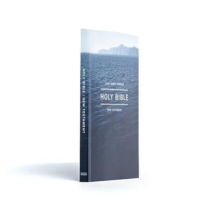 KJV Outreach New Testament, Trade Paper, Black Letter, Pure Cambridge Text, New Believer, Economy, Easy-to-Read Bible MCM Type