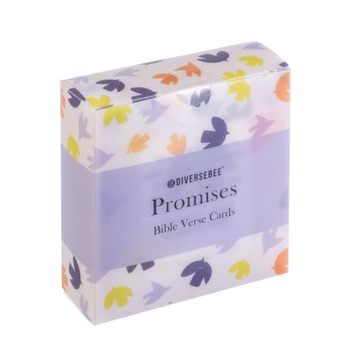 DIVERSEBEE Bible Verse Cards, 60 Unique Prayer Cards (Promises Theme) - color: Promises