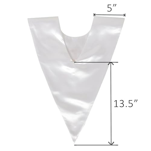 GradPlaza Unisex V Shape Church Choir Stole with Gold or White Embroidery Cross for Adults Church - color: White, style: Gpld Cross