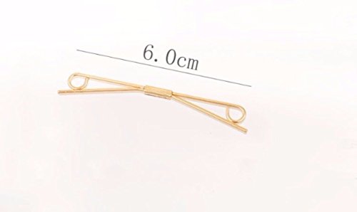 Tie Collar Bar Pin Set for Men Classic Collar Clip Set of 2 - style: Style 6