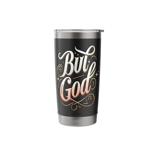 Religious But God Christian Coffee Travel Mugs Cup Womens Stainless Steel Insulated Tumbler