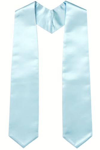 Newrara Graduation Stole - color: Sky Blue