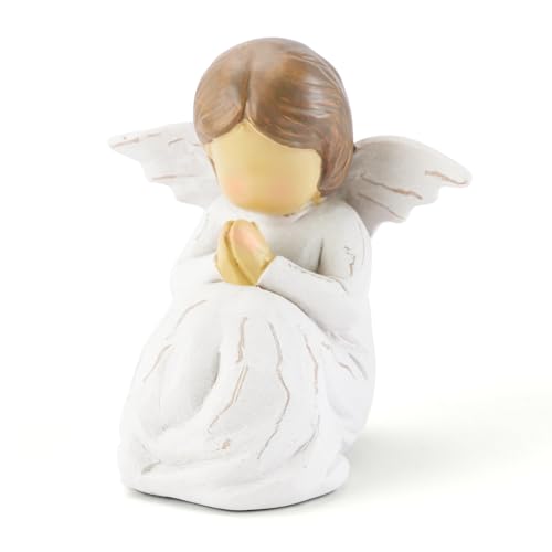 JINGIHE Praying Hands Angel Figurine, Baptism Gifts for Teen Girl