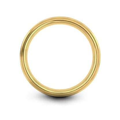 Gift for Nautical Fan - Anchor With Rope Ring - Men Women - Tungsten - Flat Dome Bevel - Band - Yellow Gold Black Silver Blue - Anniversary Wedding - 8mm - Brushed Polished - Personalized Custom Engra - color: 07 - Yellow Gold Black Tungsten