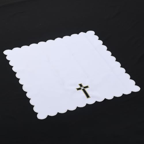 BLESSUME Church Altar Corporal Square Chalice Altar Cloth (C) - color: C