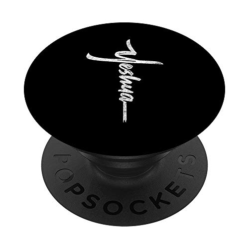 Yeshua Cross Hebrew Name of Jesus Christian Worship PopSockets Swappable PopGrip