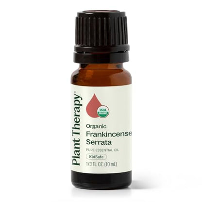 Plant Therapy Frankincense Serrata Certified Organic Essential Oil 10 mL - size: 0.33 Fl Oz (Pack of 1)