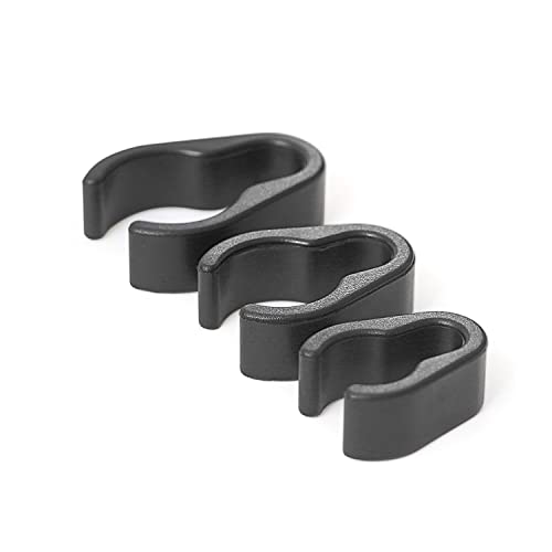 Microphone Stand Cable Clips, Boom Pole Plastic Mount Clamps, 48 PCS - size: 48 pcs