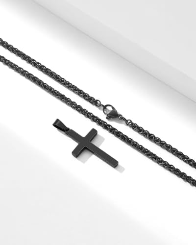 9–13 Year Old Boy Birthday Gifts Idea, Cross Necklace for Boys - style: 13th birthday