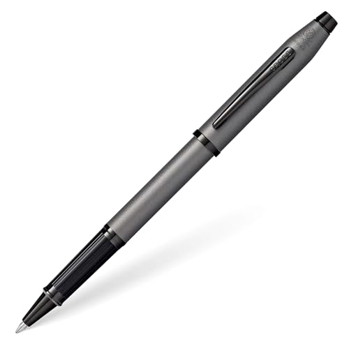 Cross Century II Gunmetal Gray Rollerball Pen, Medium Point, Black Ink - color: Gunmetal Gray