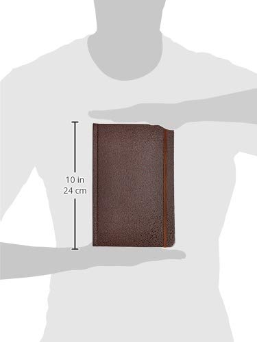 Amazon Basics Shagreen Hardcover Journal for Writing, Note Taking and Journaling with Elastic Band, 2-Pack