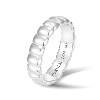 Cross Ring Women 14K Gold Plated Statement Stackable Engagement Christian - color: D-Silver