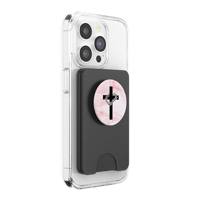 Cross - Jesus Christ PopSockets PopWallet for MagSafe - style: Magnetic PopWallet