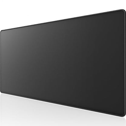 KTRIO Oversized Gaming Mouse Pad Desk Mat for Gamer, 47.3" x 23.6", Black - color: Black Stealth, size: 47.3l x 23.6w Inches