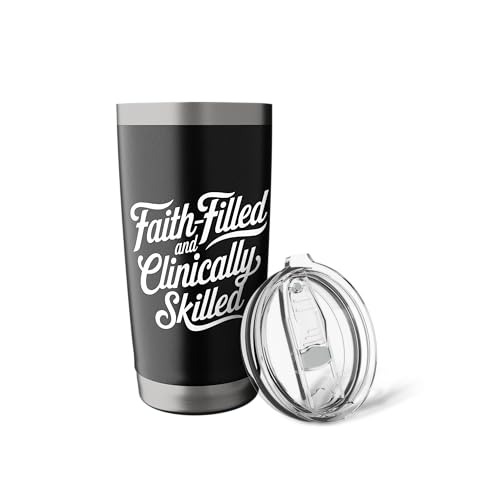 Christian Counselor Therapist Mental Awareness Faith Based Stainless Steel Insulated Tumbler