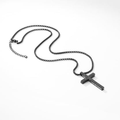 Basketball Cross Necklace for Boys Men - color: Black, style: 1：9 Be strong Be brave Be fearless