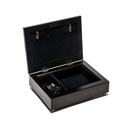 Cottage Garden Many Women Do Noble Things Burlwood Jewelry Music Box Plays Amazing Grace