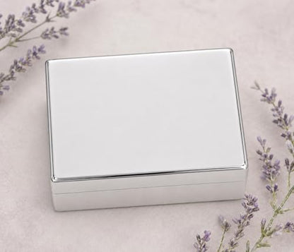 Cherished Moments Personalized First Communion Classic Rectangle Jewelry Box - color: Rectangle Communion