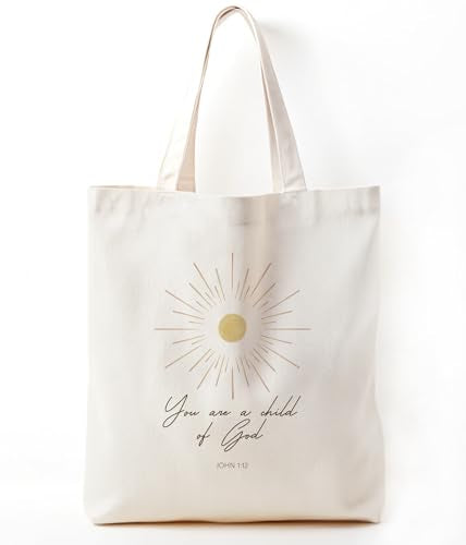 Inspirational Christian Bible Verse Foral Tote Bag for Women - color: Bible1