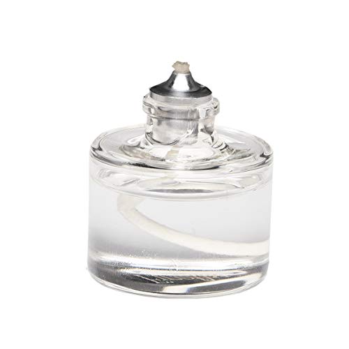 Firefly - Refillable Clear Glass Tealight Candles - Unscented 5 Pack