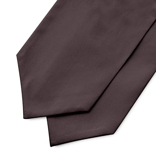 Premium Choir Traditional Stole - Solid Color - Satin - Unisex - color: Brown