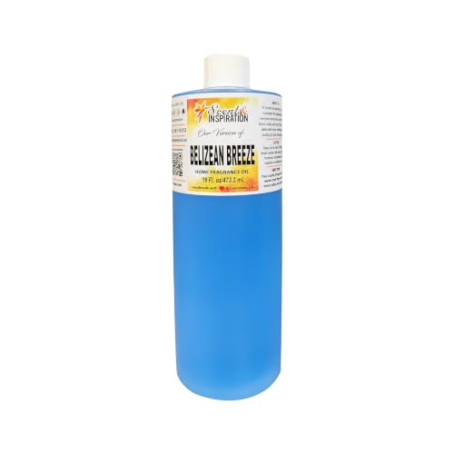 Belizean Breeze Home Fragrance Oil by Scents & Inspiration | Incense Oil for Warmers & Diffusers | Great for Relaxing and Freshening Any Space | 16 fl oz - color: Belizean Breeze, size: 16 Fl Oz (Pack of 1)