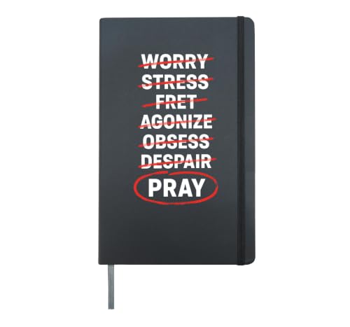 Did You Pray Yet? – Funny Christian Prayer Faith Reminder Hardcover Journal, Black