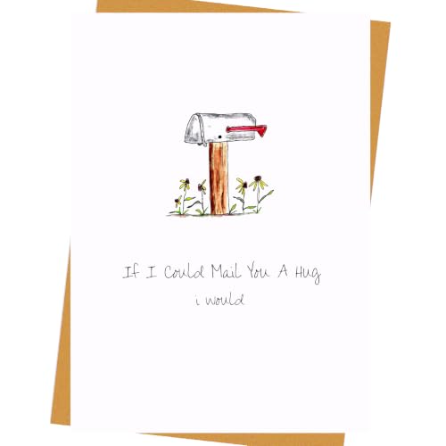 Encouragement Card|A Hug Card| Cute Support Card - color: QY-150