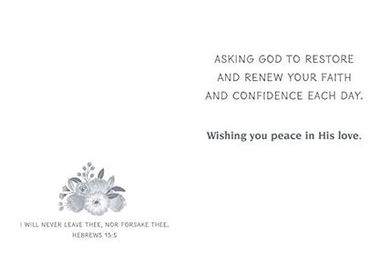 Words of Hope - Encouragement Greeting Cards - KJV Scripture - (Box of 12)