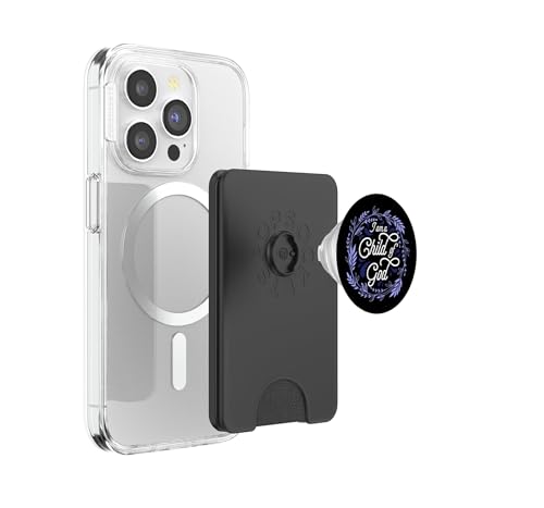 Christian Inspirational Art Pop Socket - I Am A Child of God PopSockets PopWallet for MagSafe - style: Magnetic PopWallet