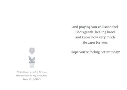 Lift Your Spirits - NIV Scripture Greeting Cards - Get Well - (Box of 12)