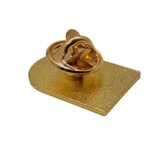 Christian Lighthouse Lapel Pin – “Jesus Is the Light of the World” John 8:12 – Gold Tone Religious Enamel Pin, Faith-Based Gift, Church, Baptism