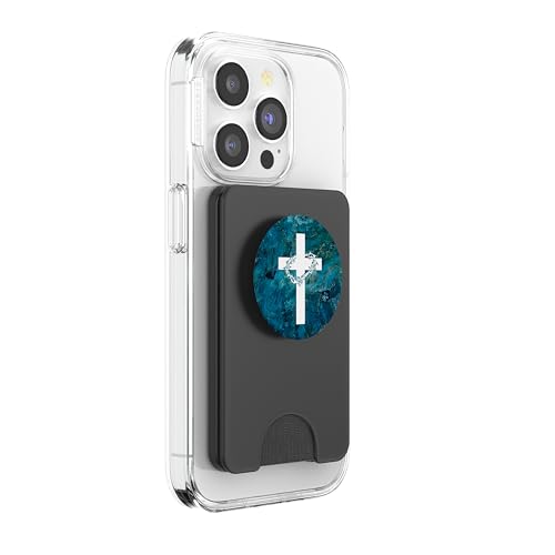 Cross - Jesus Christ PopSockets PopWallet for MagSafe - style: Magnetic PopWallet
