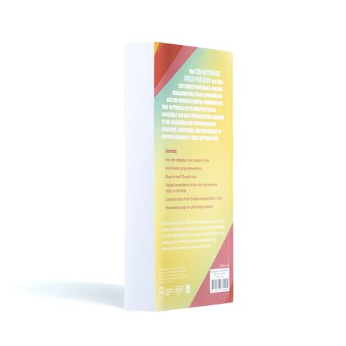 CSB Outreach Bible for Kids, Trade Paper, Black Letter, Presentation Page, Kid-friendly Gospel Presentation, Easy-to-Read Bible Serif Type