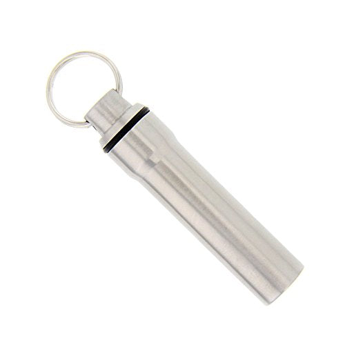 Stainless Steel LDS Oil Vial Keychain - Ultra Durable, Perfect for Consecrated Oil for Priesthood Holders & Missionaries