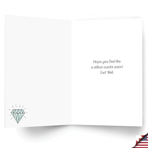 NobleWorks Funny Get Well Greeting Card Under Pressure Doctor C11076GWG - style: Under Pressure