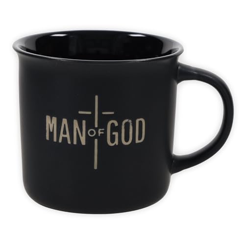 Christian Art Gifts Microwave & Dishwasher Safe Ceramic Coffee Mug - style: Man of God