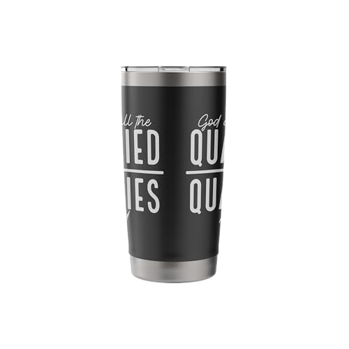 God Doesn't Call the Qualified-He Qualifies the Called Stainless Steel Insulated Tumbler - color: Black