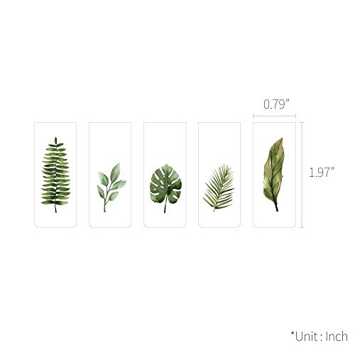 Monolike Magnetic Bookmarks Tropical, Set of 5