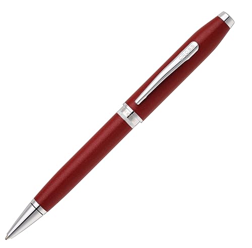 Cross Foundry Metallic Red with Chrome Appointments Ballpoint Pen - color: Red